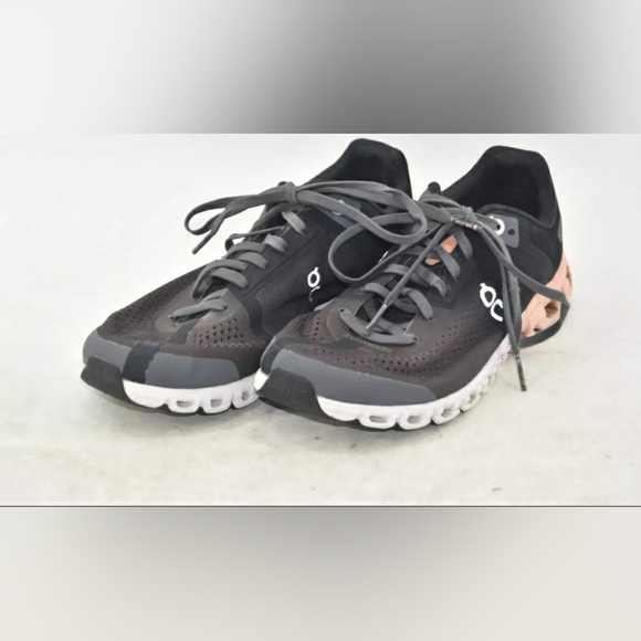 On Cloud Cloudflow Running Sneaker Tennis Shoe Gray & Peach Women's Size 7 US - Picture 3 of 7